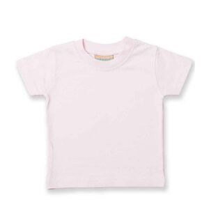 Larkwood Baby Plain T-Shirt / Pale Pink